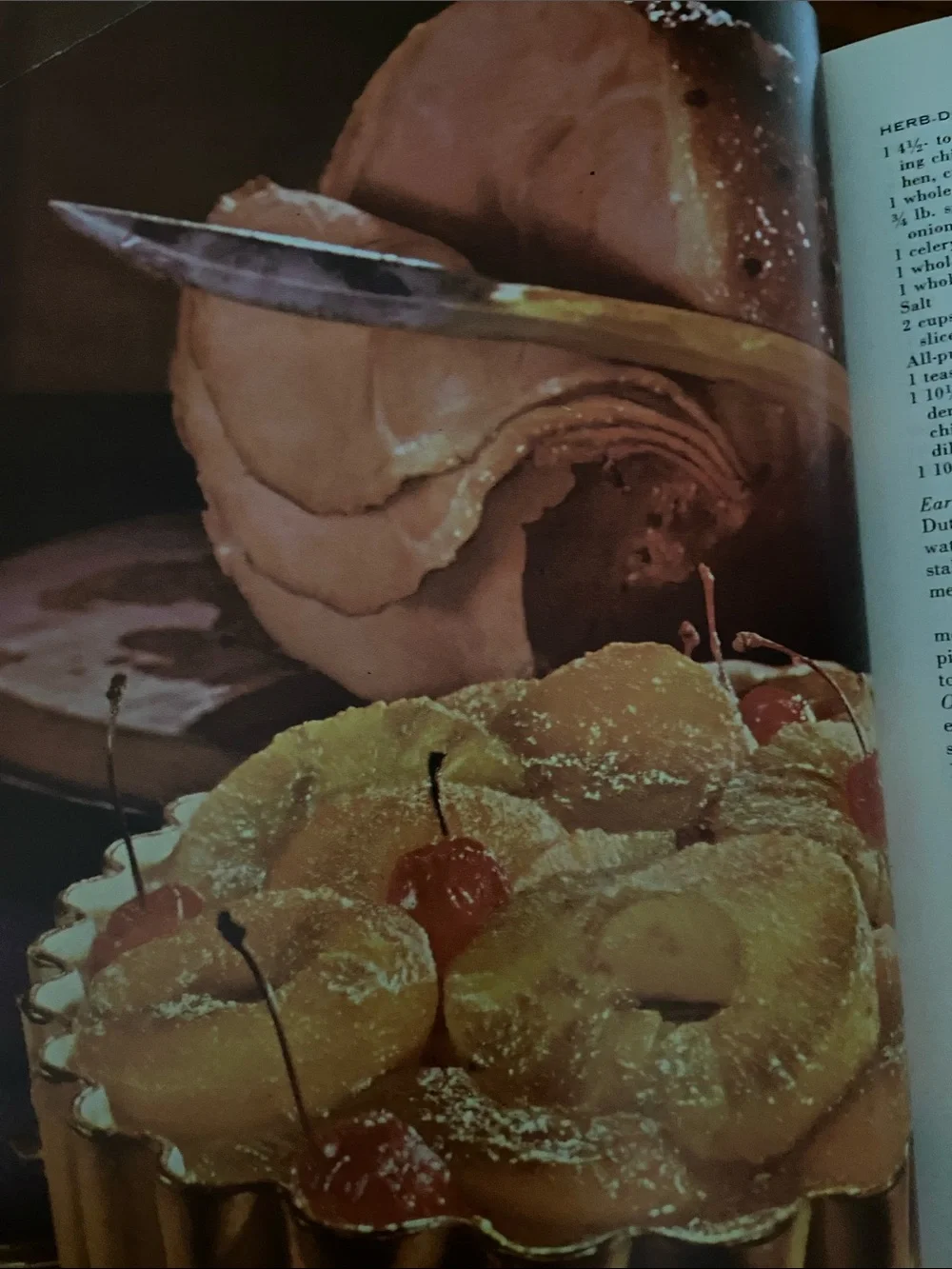 Vintage 60s 1960s Mid Century Goodhousekeeping Cookbook cookies dessert cake pie
